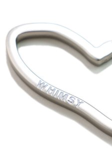 画像3: WHIMSY SOCKS SOCKS LOGO CARABINER SILVER (3)