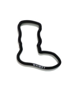 画像2: WHIMSY SOCKS SOCKS LOGO CARABINER BLACK (2)