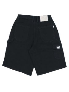 画像2: 【送料無料】PRO CLUB HW DOUBLE KNEE CARPENTER SHORT BLACK (2)