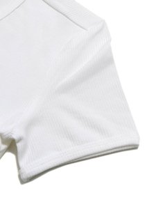 画像5: ADIDAS WMNS ESS RIB TEE-WHITE (5)