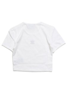 画像2: ADIDAS WMNS ESS RIB TEE-WHITE (2)
