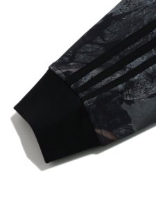画像6: 【SALE】ADIDAS CAMO HOODED FULL ZIP HOODIE-BLACK (6)