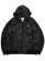 画像1: 【SALE】ADIDAS CAMO HOODED FULL ZIP HOODIE-BLACK (1)