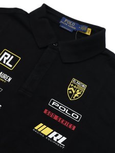 画像3: 【送料無料】POLO RALPH LAUREN CUSTOM SLIM FIT STRETCH MESH RACING POLO (3)