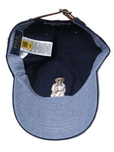 画像5: 【送料無料】POLO RALPH LAUREN COLLEGIATE BEAR TWILL BALL CAP (5)
