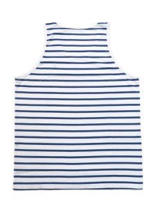 画像2: 【送料無料】POLO RALPH LAUREN STRIPED TANK TOP WHITE/OLD ROYAL (2)