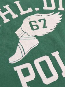 画像3: 【送料無料】POLO RALPH LAUREN CLASSIC FIT ATHL WING FOOT TEE (3)