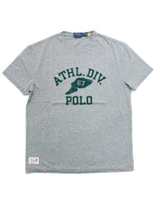 画像1: 【送料無料】POLO RALPH LAUREN CLASSIC FIT ATHL WING FOOT TEE (1)
