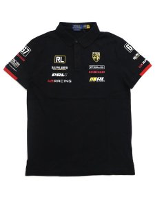 画像1: 【送料無料】POLO RALPH LAUREN CUSTOM SLIM FIT STRETCH MESH RACING POLO (1)