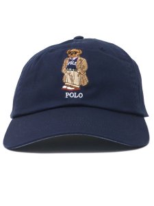 画像2: 【送料無料】POLO RALPH LAUREN COLLEGIATE BEAR TWILL BALL CAP (2)
