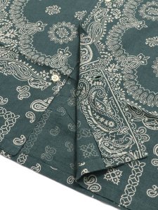 画像5: 【送料無料】POLO RALPH LAUREN CLASSIC FIT BANDANNA WOVEN SHIRT (5)