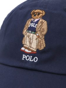 画像6: 【送料無料】POLO RALPH LAUREN COLLEGIATE BEAR TWILL BALL CAP (6)
