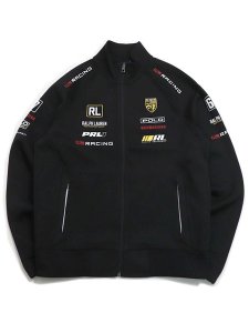 画像1: 【送料無料】POLO RALPH LAUREN STRETCH DOUBLE-KNIT RACING TRACK JACKET (1)