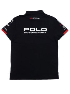 画像2: 【送料無料】POLO RALPH LAUREN CUSTOM SLIM FIT STRETCH MESH RACING POLO (2)