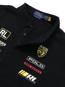 画像4: 【送料無料】POLO RALPH LAUREN CUSTOM SLIM FIT STRETCH MESH RACING POLO (4)