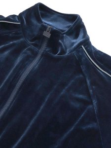 画像3: 【送料無料】PRO CLUB VELOUR TRACK JACKET NAVY (3)