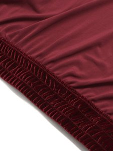 画像5: 【送料無料】PRO CLUB VELOUR TRACK JACKET BURGUNDY (5)