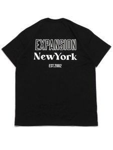 画像1: EXPANSION EXP MK LOGO TEE BLACK (1)