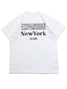 画像1: EXPANSION EXP MK LOGO TEE WHITE (1)