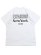 画像1: EXPANSION EXP MK LOGO TEE WHITE (1)