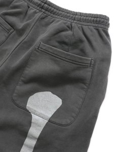 画像4: 【送料無料】VANSON BONE SWEAT SHORT BLACK/WHITE (4)