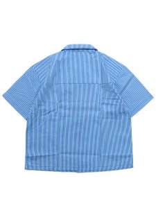 画像2: 【送料無料】ICECREAM DECKER CROP FIT WOVEN SHIRT VICTORIA BLU (2)