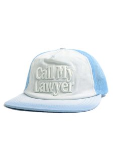 画像1: MARKET CALL MY LAWYER 3D TRUCKER ICE BLUE (1)
