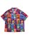 画像1: 【送料無料】MARKET ILLUSTRATED BUTTON UP RAYON SHIRT (1)