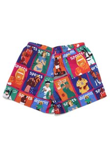 画像2: 【送料無料】MARKET ILLUSTRATED TECH SHORT (2)