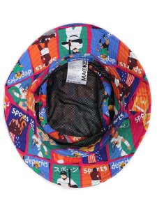 画像5: MARKET ILLUSTRATED NYLON BUCKET HAT (5)