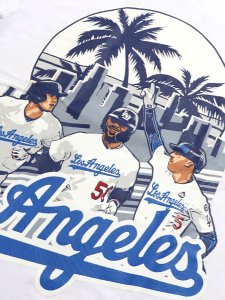 画像3: STREET WEAR SUPPLY LA MVP BIG 3 TEE (3)