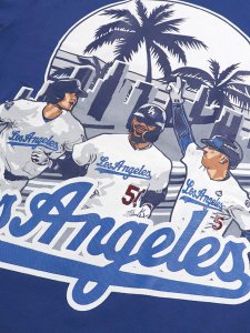 画像3: STREET WEAR SUPPLY LA MVP BIG 3 TEE (3)