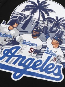 画像3: STREET WEAR SUPPLY LA MVP BIG 3 TEE (3)