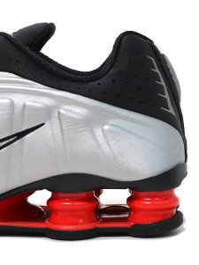 画像8: 【送料無料】NIKE WMNS SHOX R4 BLACK/METALLIC SILVER (8)