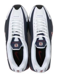 画像6: 【送料無料】NIKE SHOX R4 MIDNIGHT NAVY/GYM RED/WHITE (6)