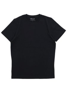 画像1: CITY LAB STRETCH SLIM FIT CREW NECK TEE-BLACK (1)