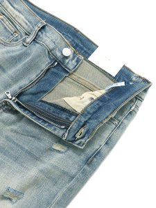 画像4: 【送料無料】mnml X204 CAMO STRETCH DENIM BLUE (4)