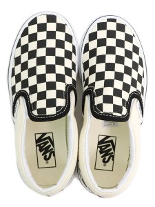 画像6: 【KIDS】VANS KIDS UY CLASSIC SLIP-ON CHECKERBOARD BW (6)