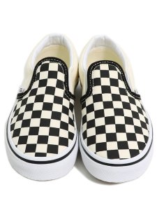 画像3: 【KIDS】VANS KIDS UY CLASSIC SLIP-ON CHECKERBOARD BW (3)