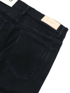 画像5: 【送料無料】mnml X204 CAMO STRETCH DENIM BLACK (5)
