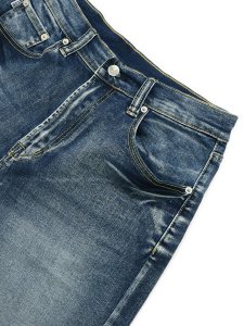 画像3: 【送料無料】PRO CLUB HW RELAXED FIT DENIM SHORT DK STONEWASH (3)