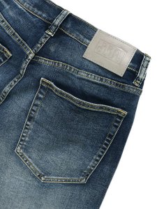 画像5: 【送料無料】PRO CLUB HW RELAXED FIT DENIM SHORT DK STONEWASH (5)
