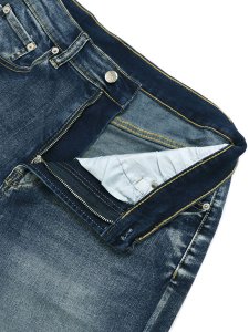 画像4: 【送料無料】PRO CLUB HW RELAXED FIT DENIM SHORT DK STONEWASH (4)