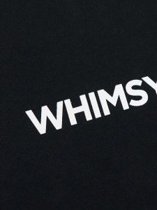 画像3: 【SALE】WHIMSY SOCKS BEADED TRADEMARK TEE BLACK (3)