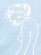 画像3: WHIMSY SOCKS CATHIE TEE LIGHT BLUE (3)