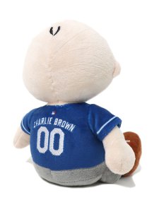 画像2: FOCO CHARLIE BROWN DODGERS TEAM JERSEY PLUSH (2)