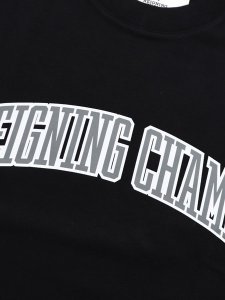 画像3: 【送料無料】REIGNING CHAMP MW JERSEY COLLEGIATE STANDARD TEE BK/WH (3)