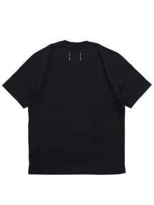画像2: 【送料無料】REIGNING CHAMP MW JERSEY COLLEGIATE STANDARD TEE BK/WH (2)