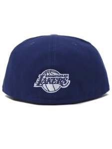 画像4: 【送料無料】NEW ERA 59FIFTY LAKERS LA LOGO DK ROYAL (4)