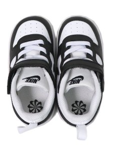 画像4: 【KIDS】NIKE COURT BOROUGH LOW RECRAFT TD WHITE/BLACK (4)